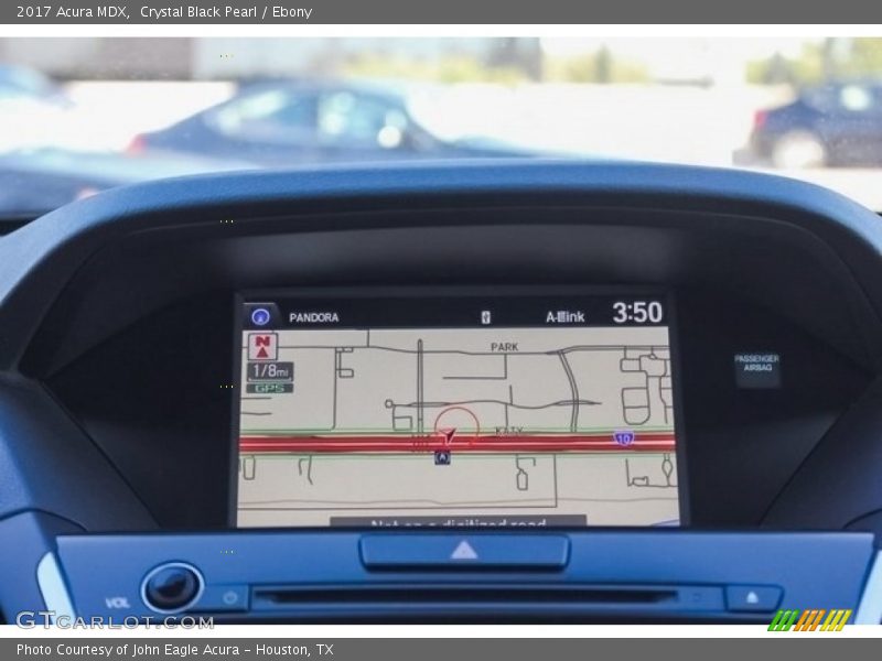 Crystal Black Pearl / Ebony 2017 Acura MDX