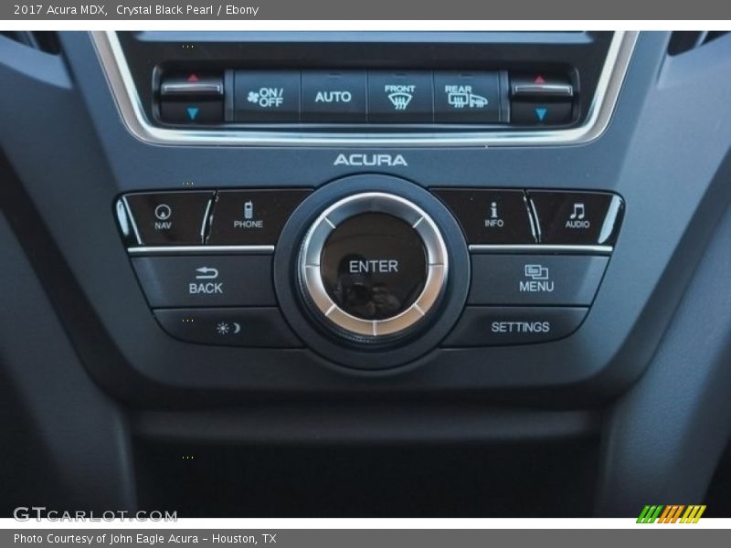 Crystal Black Pearl / Ebony 2017 Acura MDX