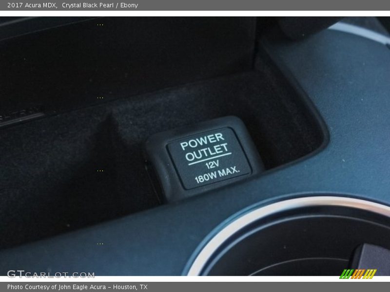 Crystal Black Pearl / Ebony 2017 Acura MDX