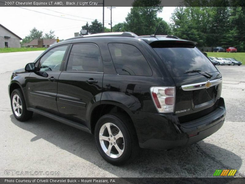 Black / Light Gray 2007 Chevrolet Equinox LT AWD