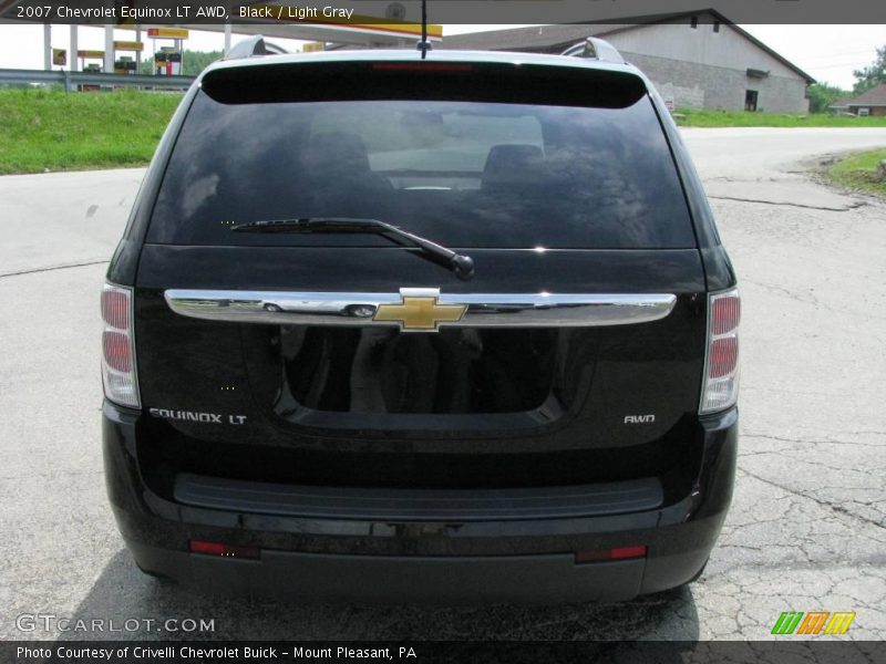 Black / Light Gray 2007 Chevrolet Equinox LT AWD