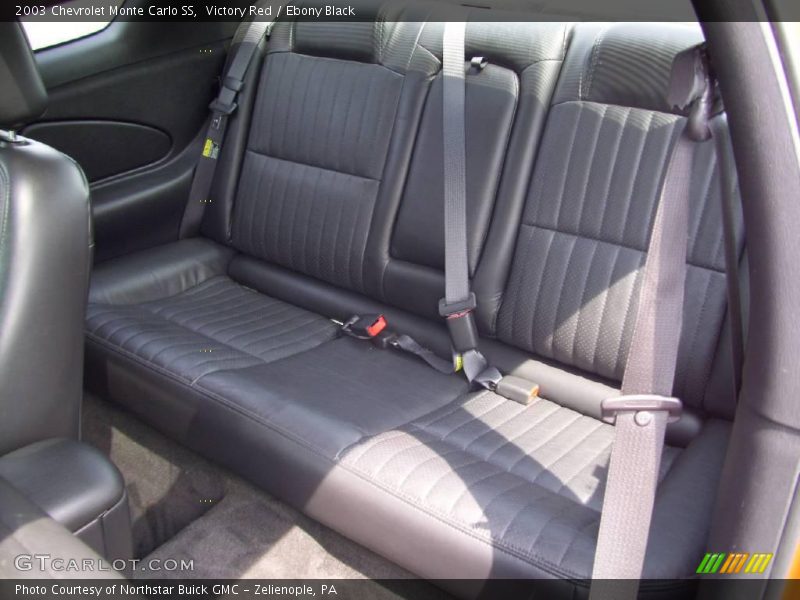 Victory Red / Ebony Black 2003 Chevrolet Monte Carlo SS