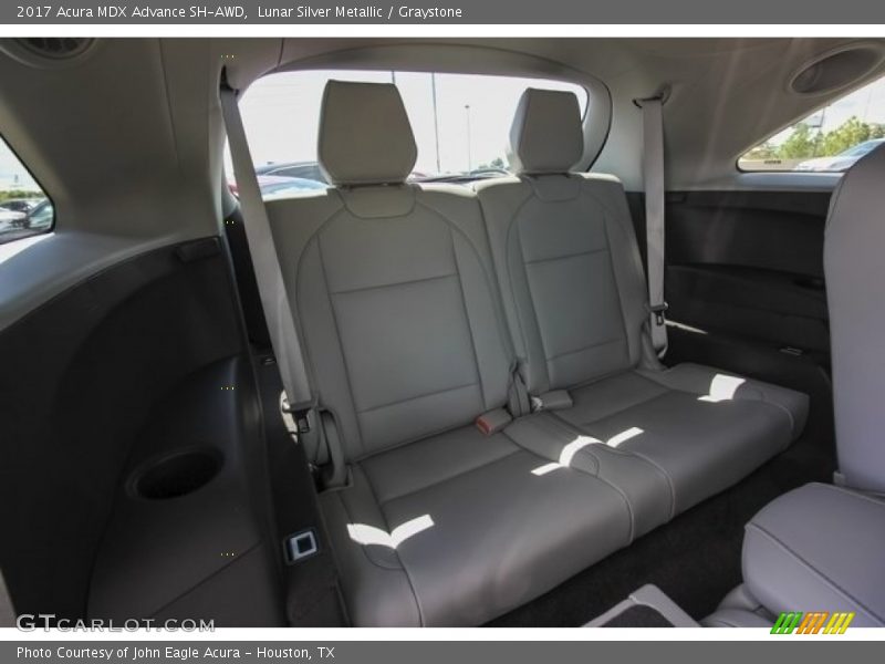 Lunar Silver Metallic / Graystone 2017 Acura MDX Advance SH-AWD