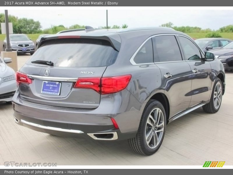 Modern Steel Metallic / Ebony 2017 Acura MDX Advance SH-AWD