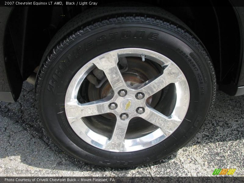 Black / Light Gray 2007 Chevrolet Equinox LT AWD