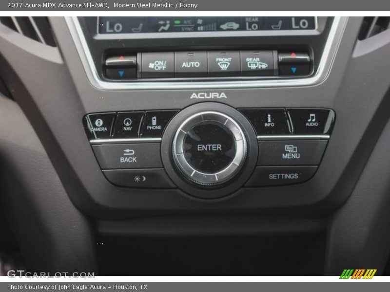 Modern Steel Metallic / Ebony 2017 Acura MDX Advance SH-AWD