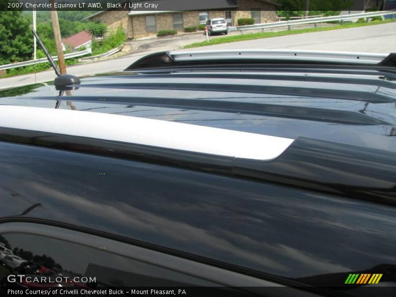 Black / Light Gray 2007 Chevrolet Equinox LT AWD