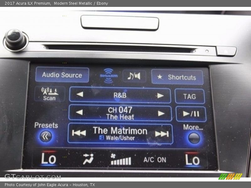 Modern Steel Metallic / Ebony 2017 Acura ILX Premium