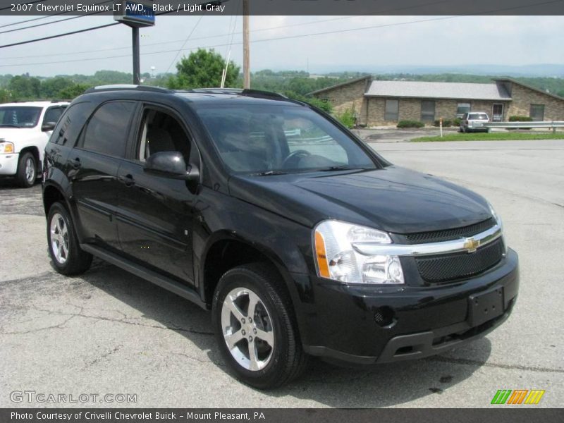 Black / Light Gray 2007 Chevrolet Equinox LT AWD