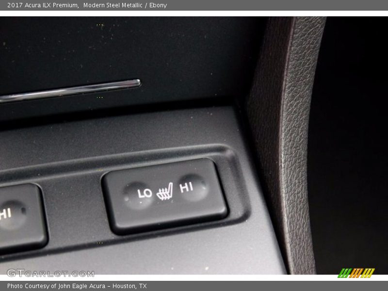 Modern Steel Metallic / Ebony 2017 Acura ILX Premium