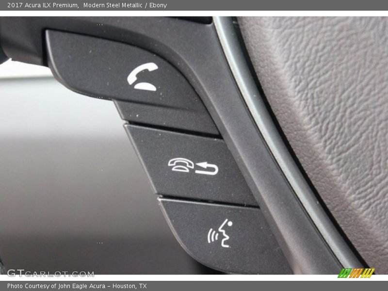 Modern Steel Metallic / Ebony 2017 Acura ILX Premium