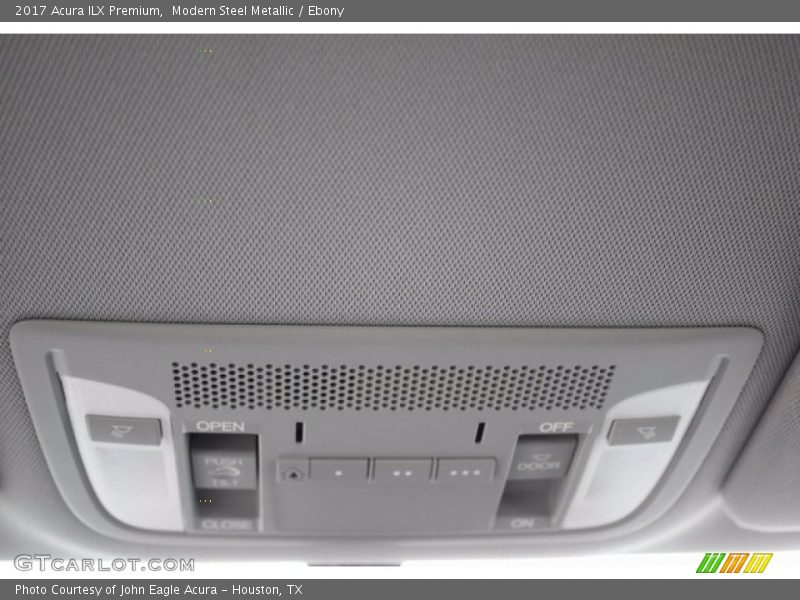 Modern Steel Metallic / Ebony 2017 Acura ILX Premium