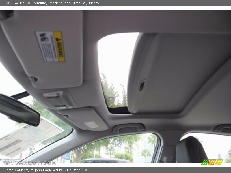 Modern Steel Metallic / Ebony 2017 Acura ILX Premium