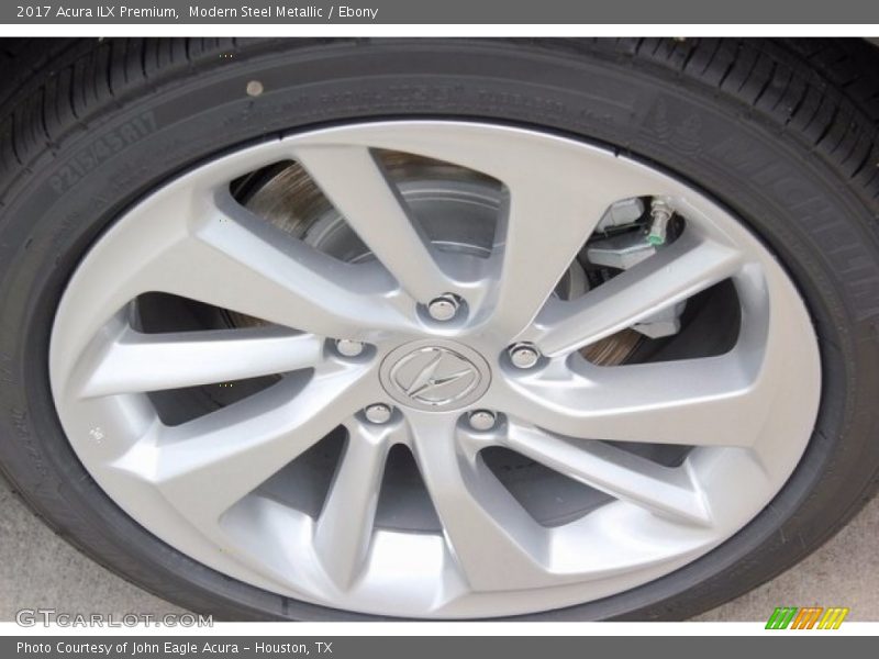 Modern Steel Metallic / Ebony 2017 Acura ILX Premium
