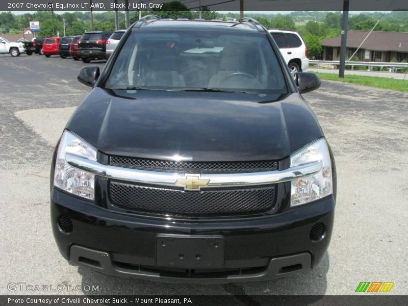 Black / Light Gray 2007 Chevrolet Equinox LT AWD
