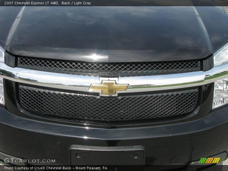 Black / Light Gray 2007 Chevrolet Equinox LT AWD