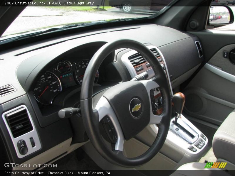 Black / Light Gray 2007 Chevrolet Equinox LT AWD