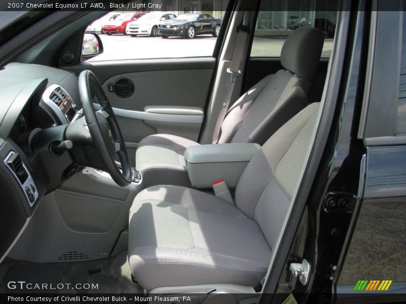 Black / Light Gray 2007 Chevrolet Equinox LT AWD