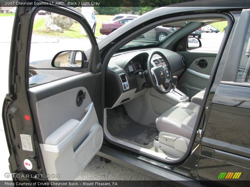 Black / Light Gray 2007 Chevrolet Equinox LT AWD