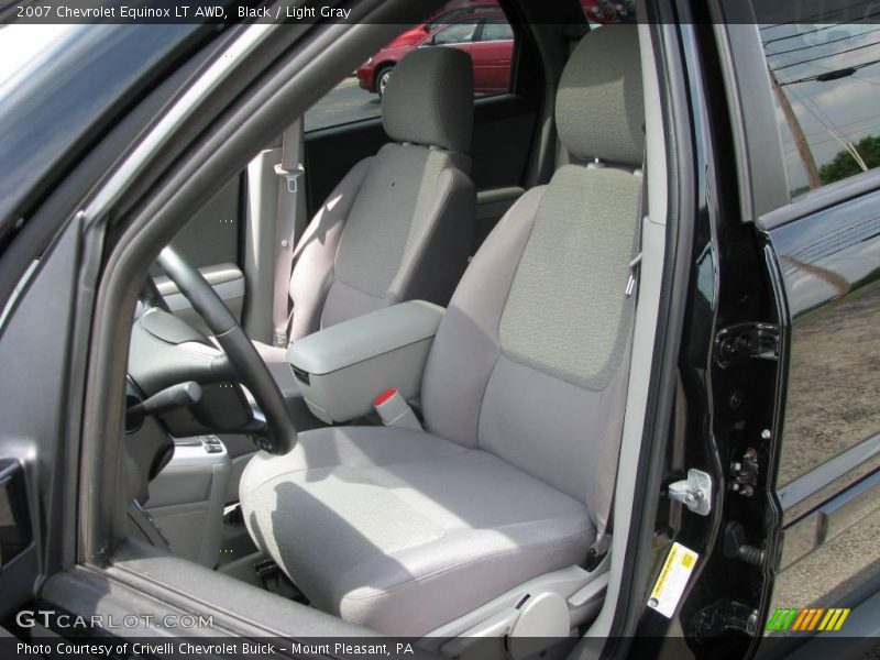 Black / Light Gray 2007 Chevrolet Equinox LT AWD