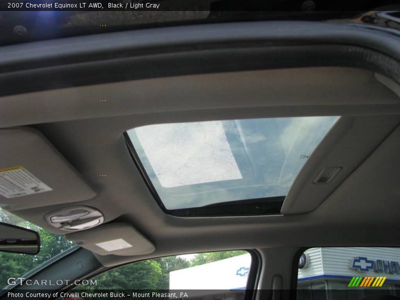 Black / Light Gray 2007 Chevrolet Equinox LT AWD