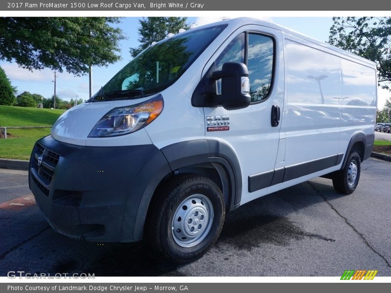 Front 3/4 View of 2017 ProMaster 1500 Low Roof Cargo Van