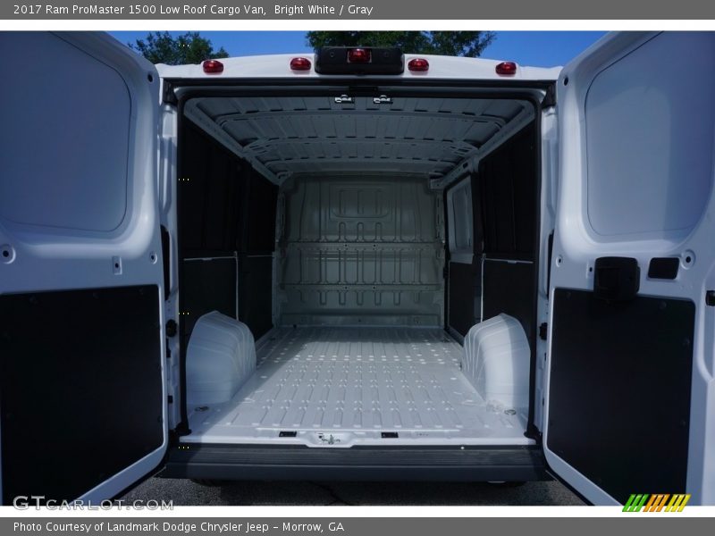 Bright White / Gray 2017 Ram ProMaster 1500 Low Roof Cargo Van