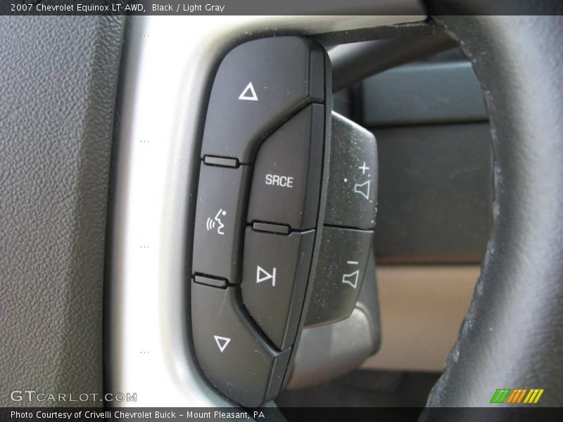 Black / Light Gray 2007 Chevrolet Equinox LT AWD