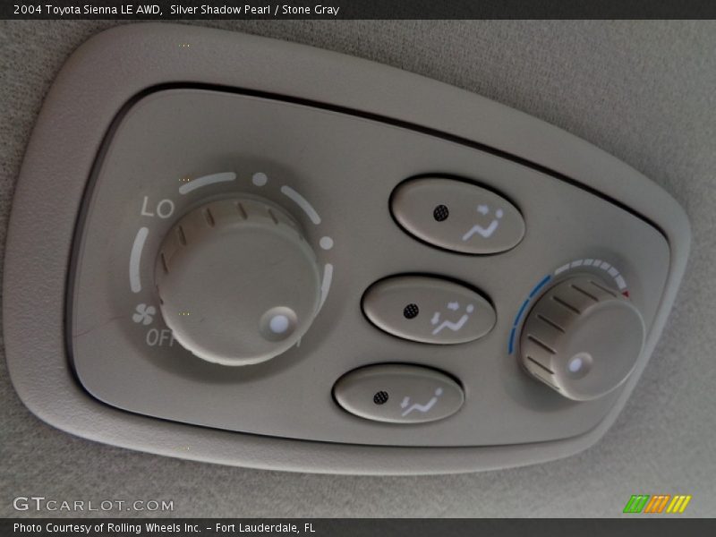 Silver Shadow Pearl / Stone Gray 2004 Toyota Sienna LE AWD