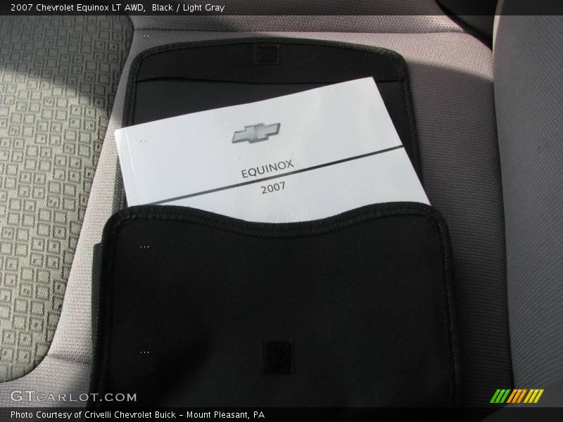 Black / Light Gray 2007 Chevrolet Equinox LT AWD