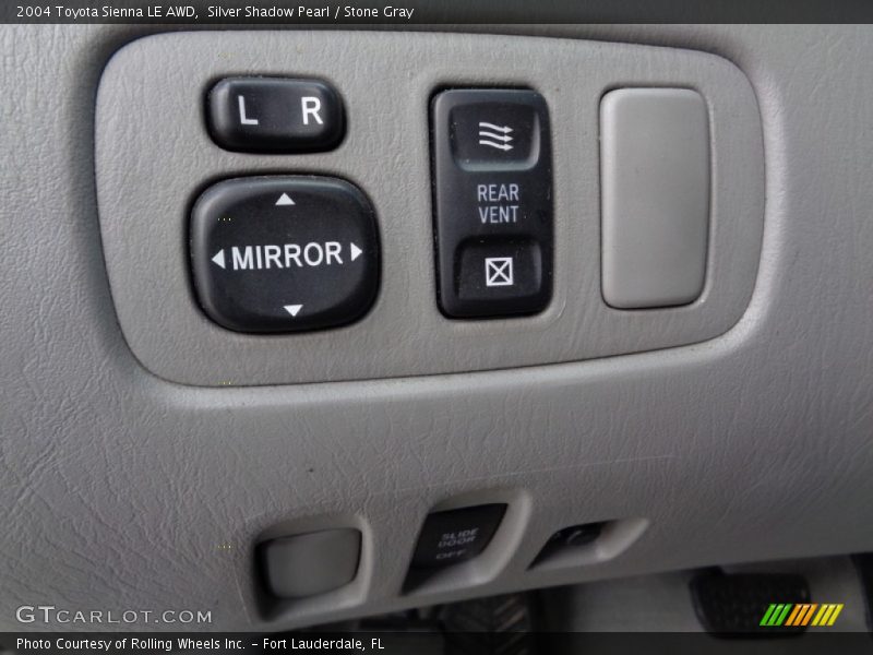 Silver Shadow Pearl / Stone Gray 2004 Toyota Sienna LE AWD
