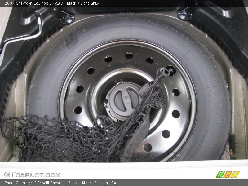 Black / Light Gray 2007 Chevrolet Equinox LT AWD