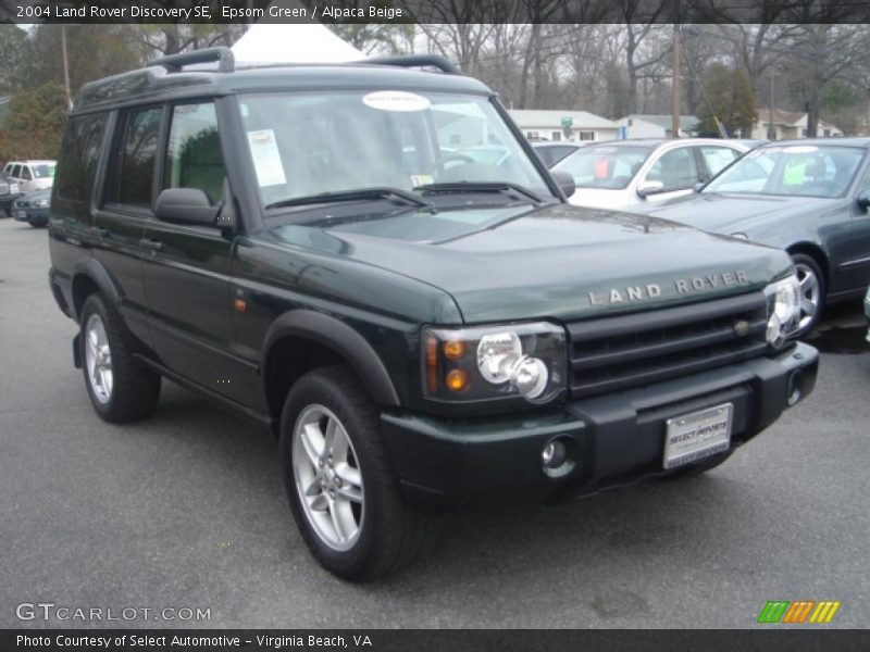 Epsom Green / Alpaca Beige 2004 Land Rover Discovery SE