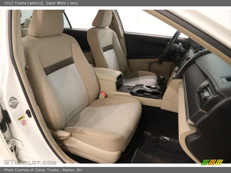 Super White / Ivory 2012 Toyota Camry LE