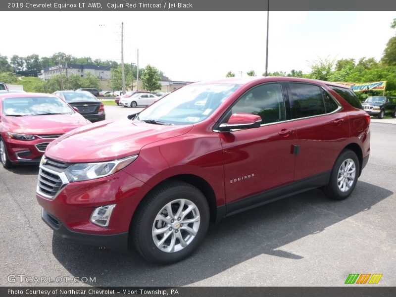 Cajun Red Tintcoat / Jet Black 2018 Chevrolet Equinox LT AWD