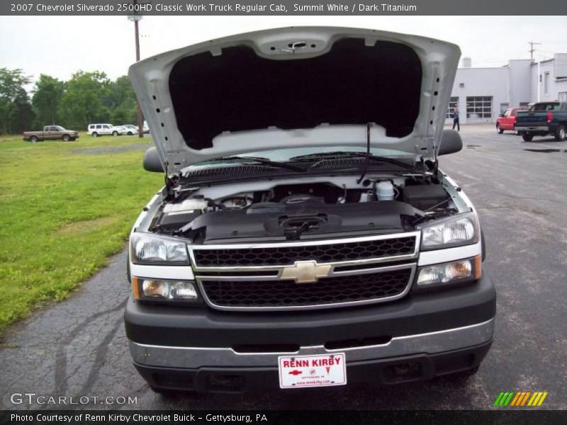 Summit White / Dark Titanium 2007 Chevrolet Silverado 2500HD Classic Work Truck Regular Cab