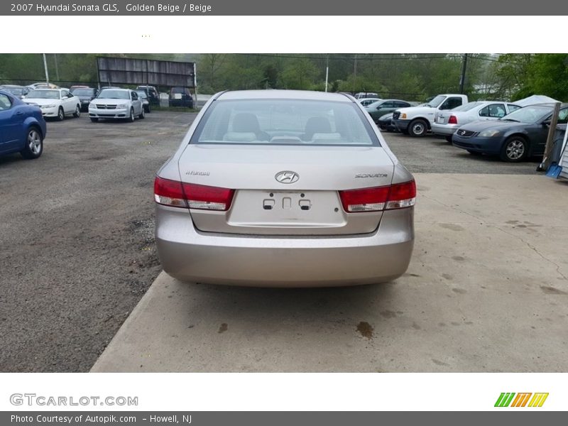 Golden Beige / Beige 2007 Hyundai Sonata GLS