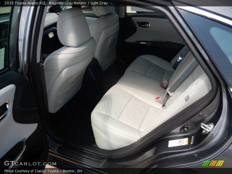 Magnetic Gray Metallic / Light Gray 2018 Toyota Avalon XLE