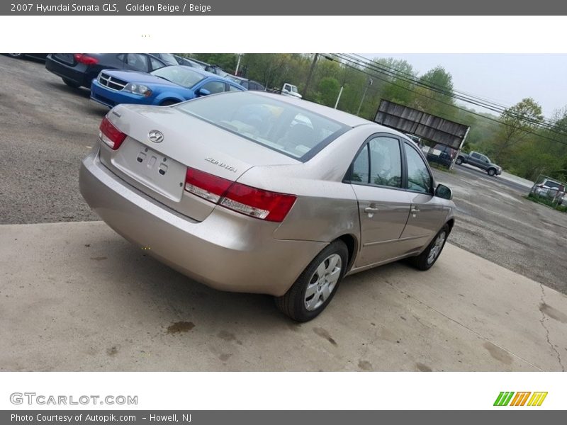 Golden Beige / Beige 2007 Hyundai Sonata GLS