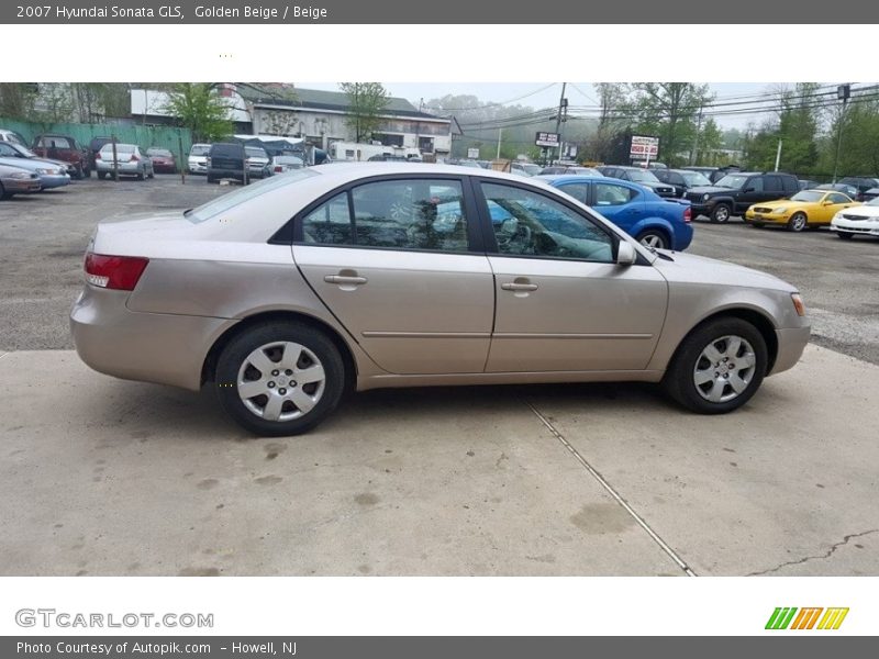 Golden Beige / Beige 2007 Hyundai Sonata GLS