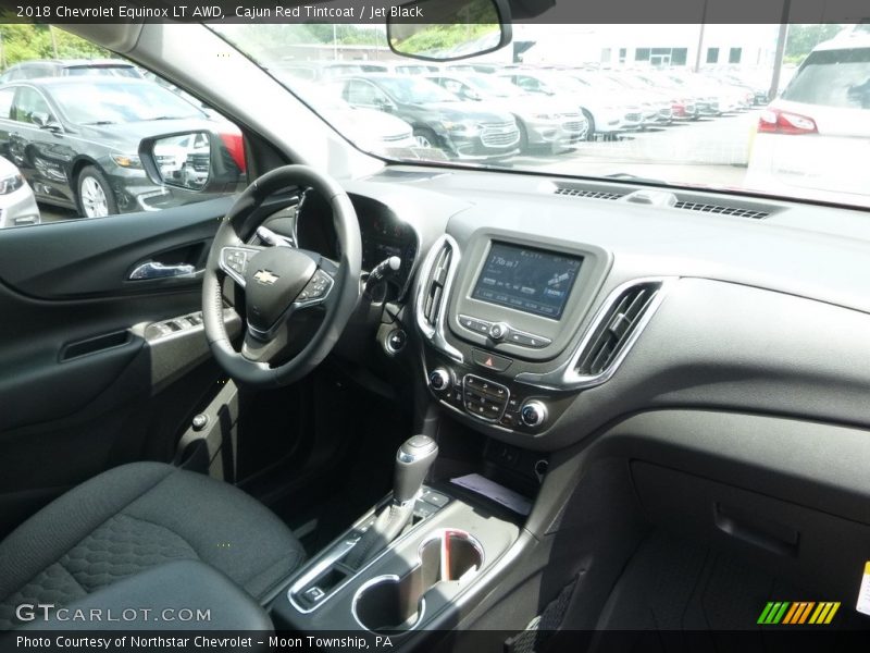 Cajun Red Tintcoat / Jet Black 2018 Chevrolet Equinox LT AWD