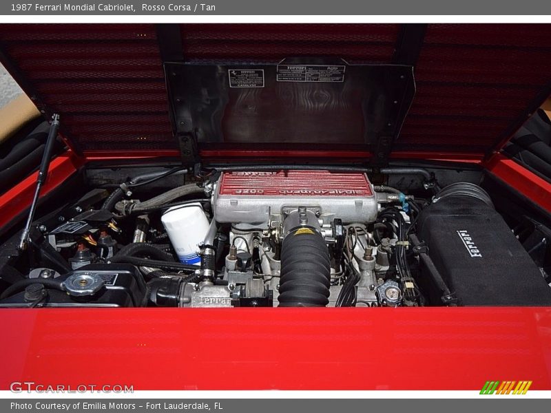  1987 Mondial Cabriolet Engine - 3.2 Liter DOHC 32-Valve V8