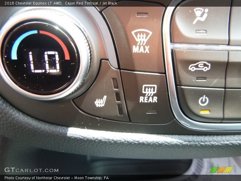 Cajun Red Tintcoat / Jet Black 2018 Chevrolet Equinox LT AWD