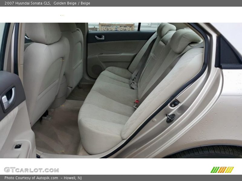 Golden Beige / Beige 2007 Hyundai Sonata GLS