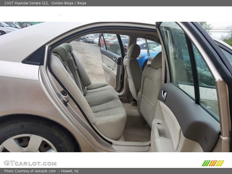 Golden Beige / Beige 2007 Hyundai Sonata GLS