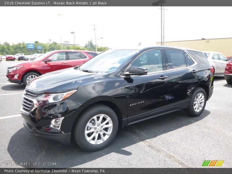 Mosaic Black Metallic / Jet Black 2018 Chevrolet Equinox LT