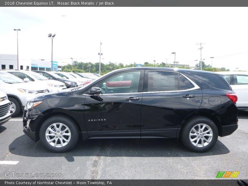 Mosaic Black Metallic / Jet Black 2018 Chevrolet Equinox LT