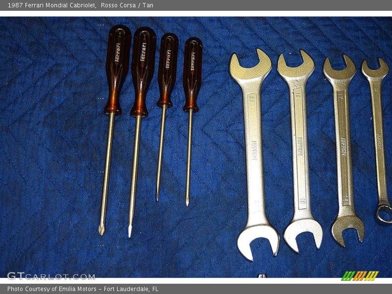 Tool Kit of 1987 Mondial Cabriolet
