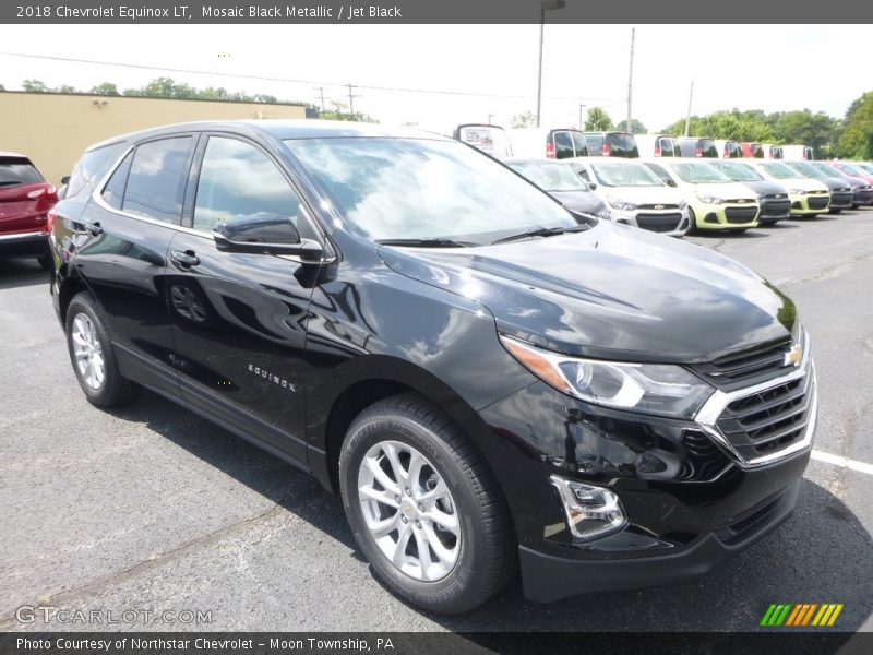 Mosaic Black Metallic / Jet Black 2018 Chevrolet Equinox LT