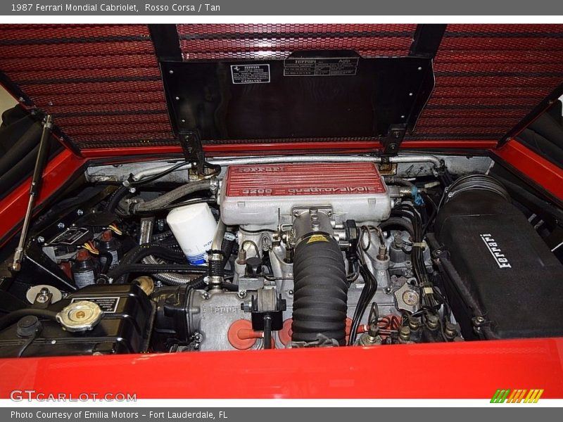  1987 Mondial Cabriolet Engine - 3.2 Liter DOHC 32-Valve V8
